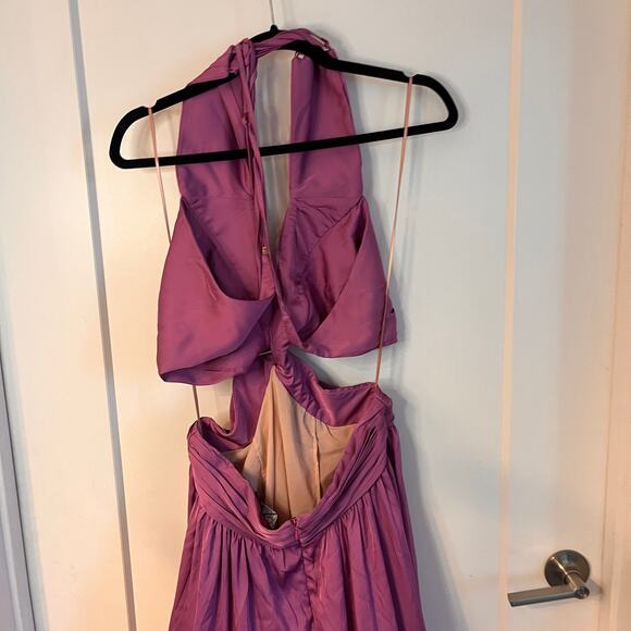 NWT PatBO Orchid Sleeveless Cut Out Maxi Dress Size 8 - Picture 5 of 11